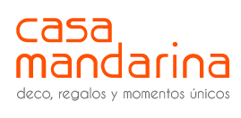 Logotipo Casa Mandarina decoración