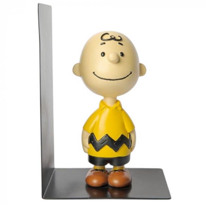 Sujetalibros con figura colección Blogo Peanuts Snoopy, Charlie Brown (18cm)