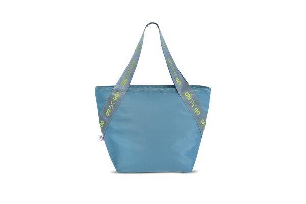 Bolsa tote turquesa