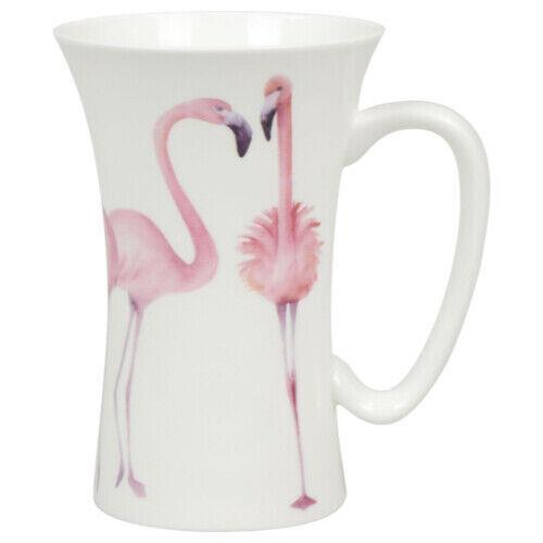 Taza flamingo bone china