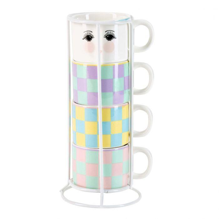  TAZAS EN SOPORTE X4 MISS ÈTOILE