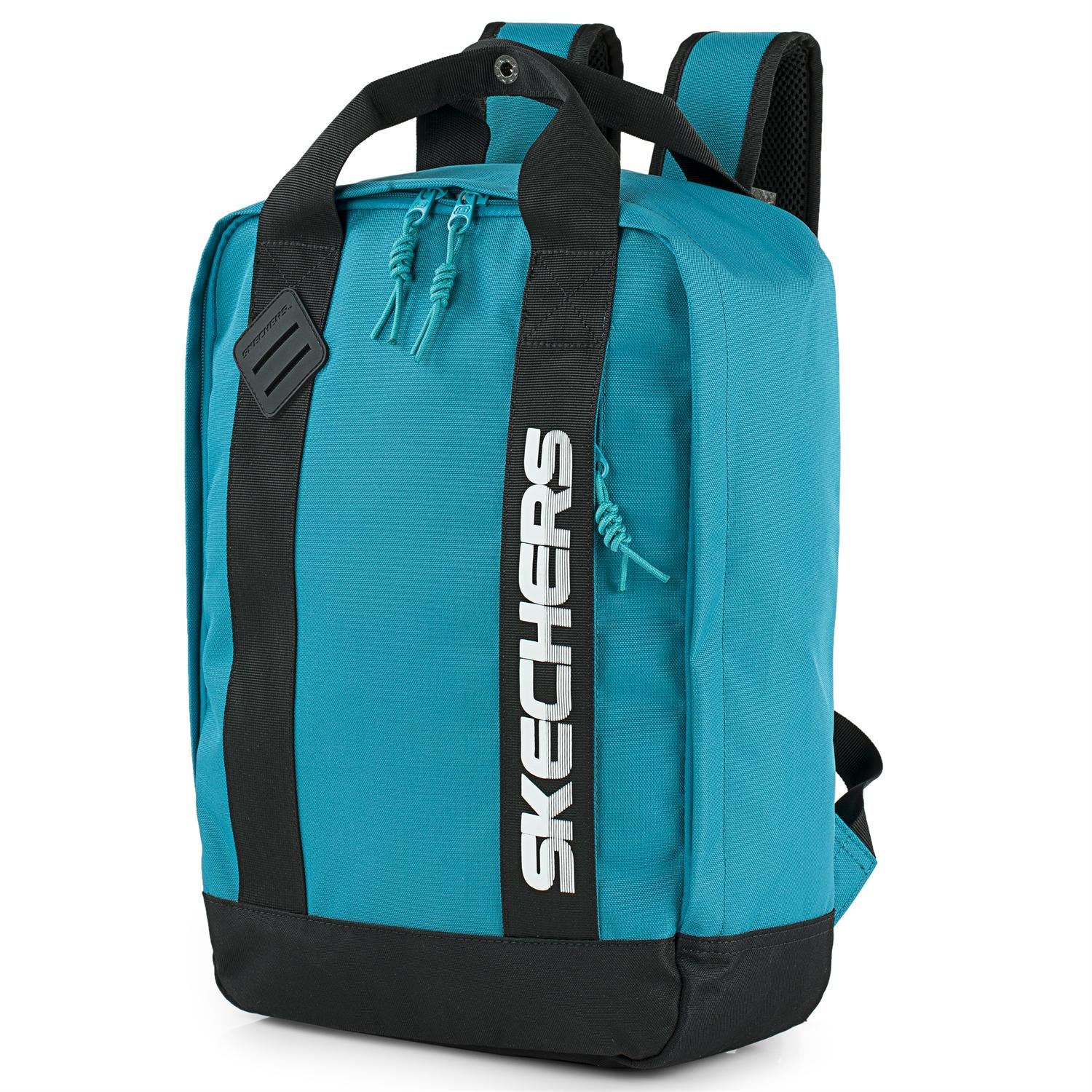 Mochila bolso unisex skechers Peak en poliéster en color azul