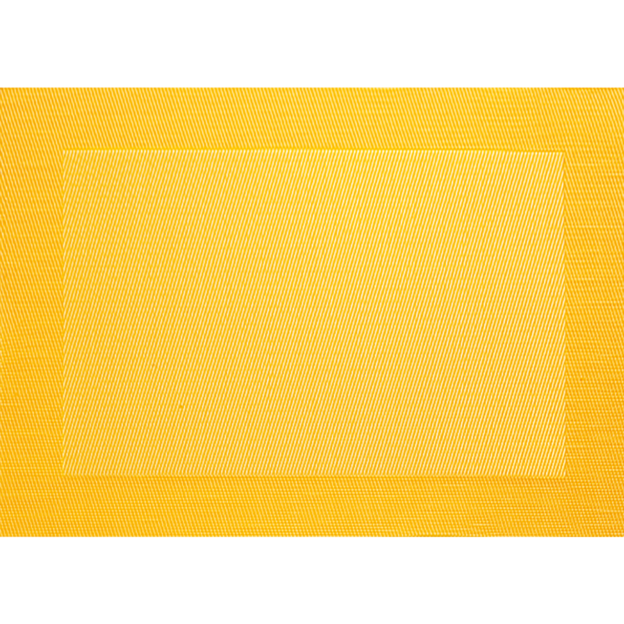 Mantel individual de color amarillo de pvc ASA Selection.