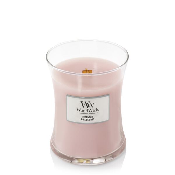 Vela rose wood medium woodwick