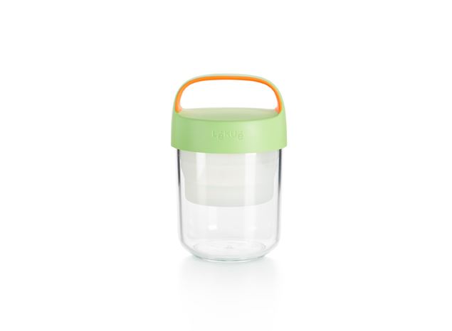 Jar to go 400ml de Lékué color verde