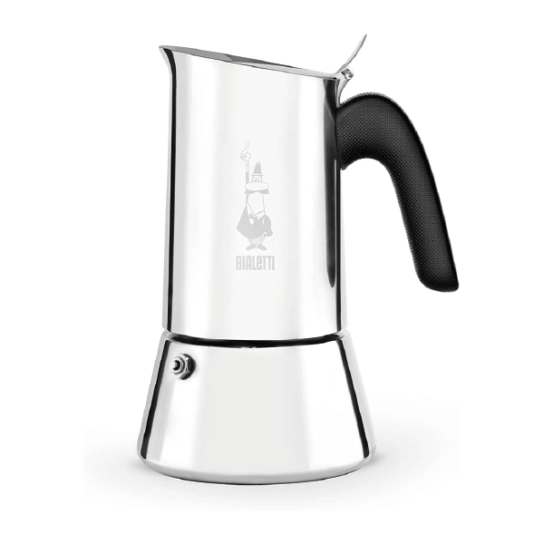 Bialetti Nuevo Cafetera de inducción Moka Moka Pot, 4 tazas, 5.1