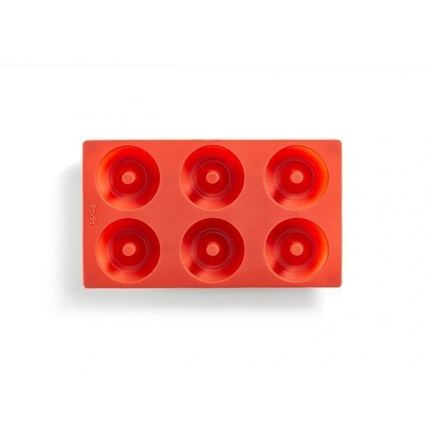 molde de silicona Donuts x6 