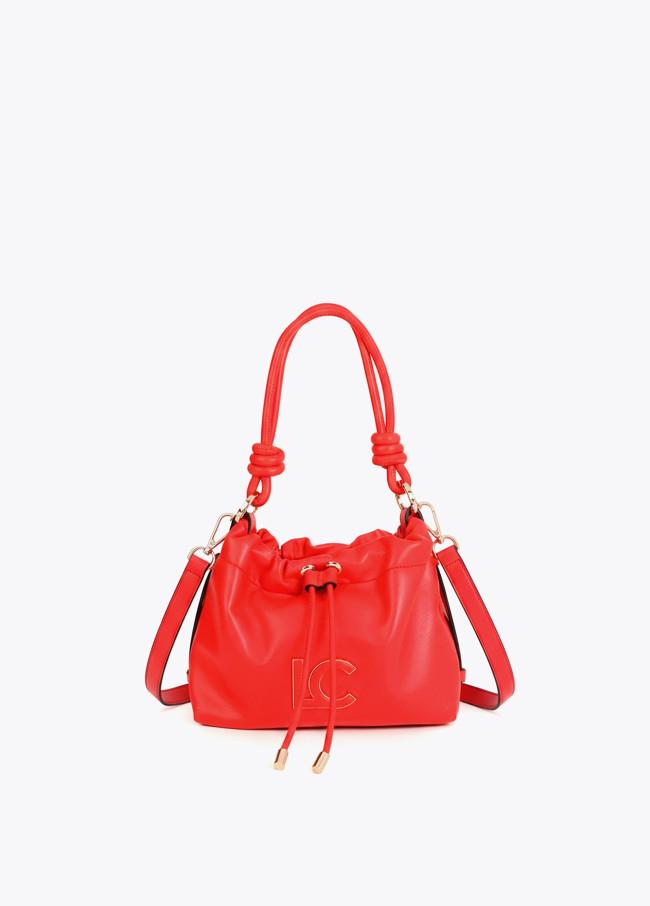 BANDOLERA LC FORRADA COLOR ROJO